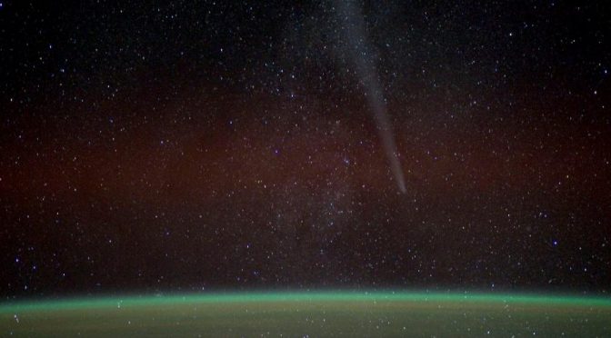 Photo de Lovejoy vu de la NASA.