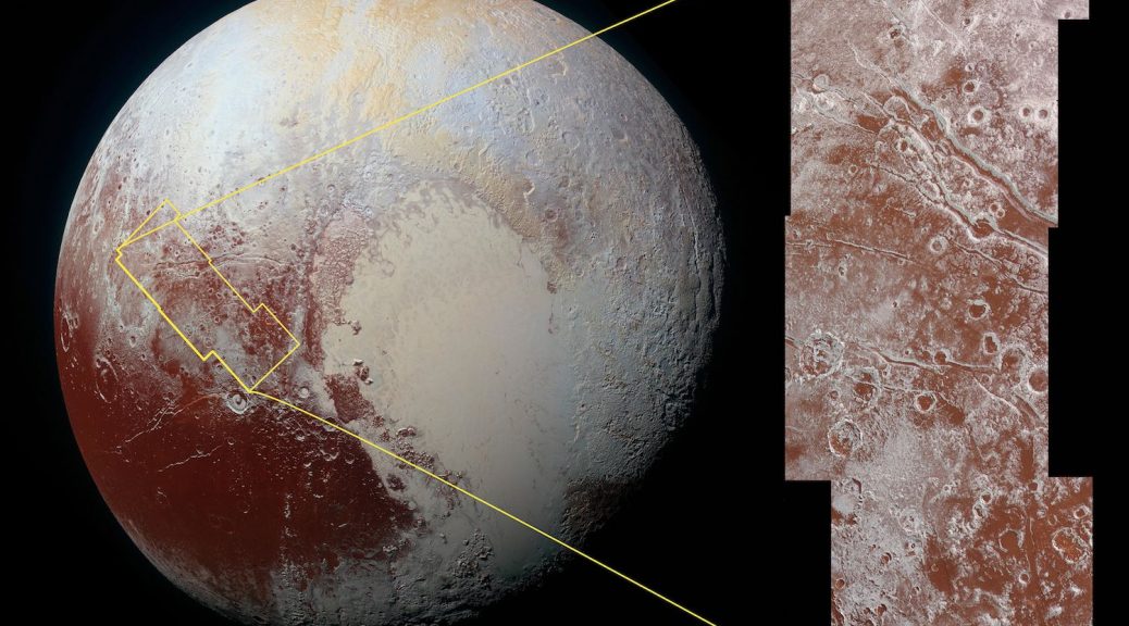 Dernière photo et image de Pluton et de ce qu(on nous avons observé.