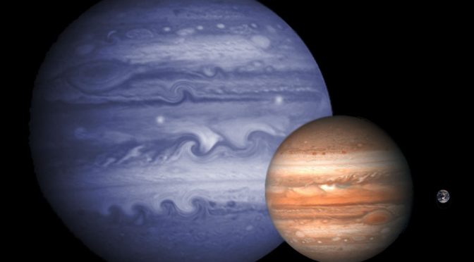 Photo Planète X vs Jupiter et nous!