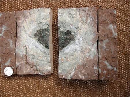 Photo d'un morceau de météorite Österplana.